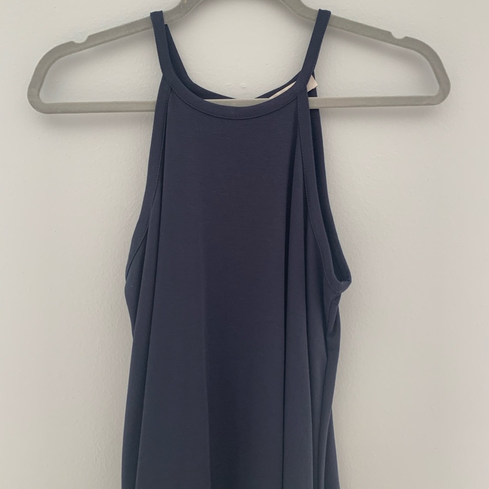 Navy Blue Tank Top